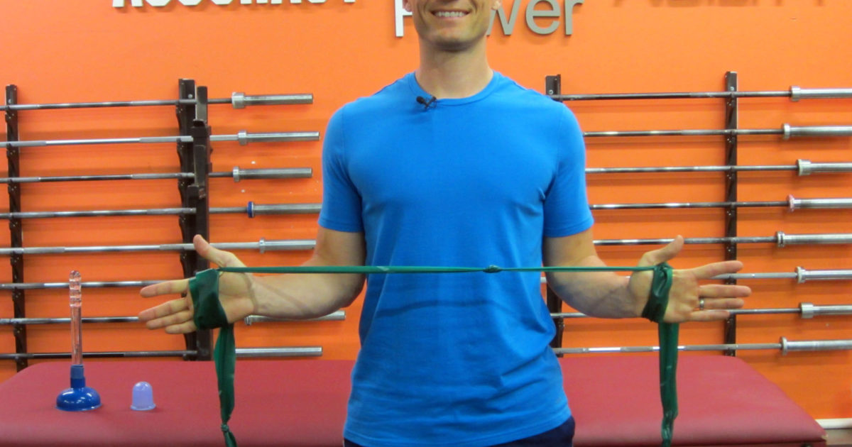 How to Treat Shoulder Pain with an Exercise Band | The Physical Therapy